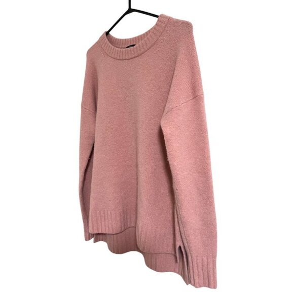 J. Crew Pink Crew Neck Sweater - Picture 3 of 7